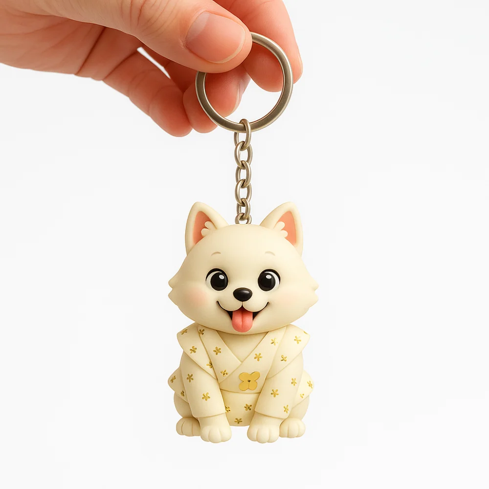 Custom 3D Figure Keychain