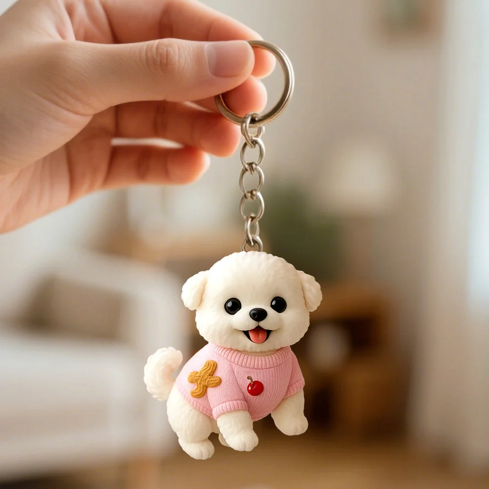 Custom 3D Figure Keychain