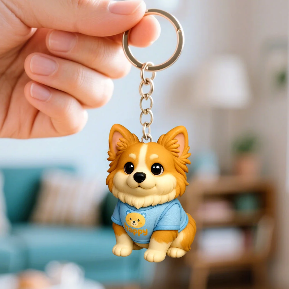 Custom 3D Figure Keychain