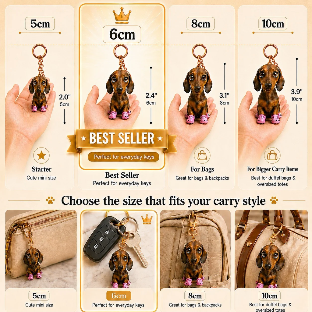 Custom 3D Figure Keychain