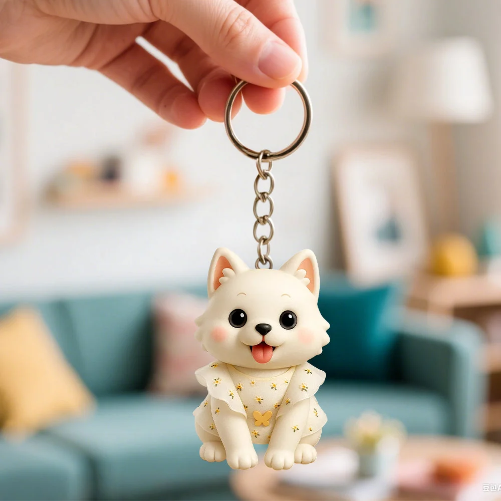 Custom 3D Figure Keychain